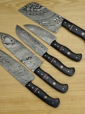 Damoxus 5 pcs Handmade Kitchen Chef Set