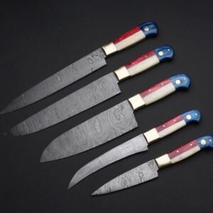 Damoxus Kitchen Knives Chef Knives with Beautiful Wood & Bone handle