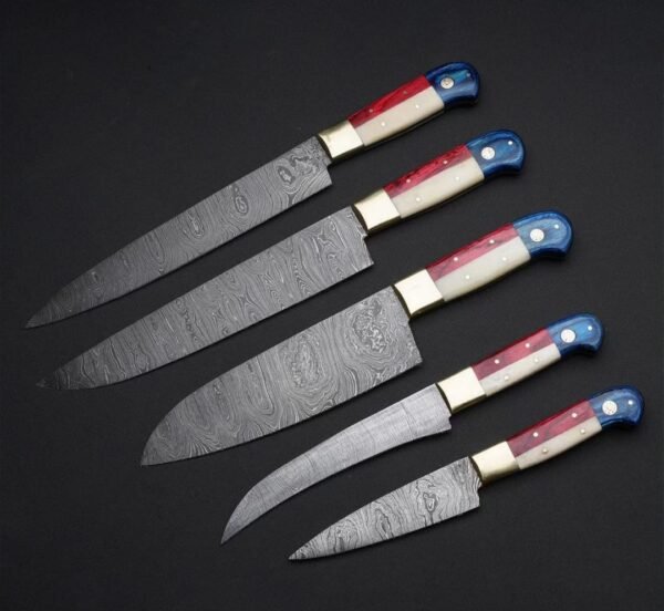 Damoxus Kitchen Knives Chef Knives with Beautiful Wood & Bone handle