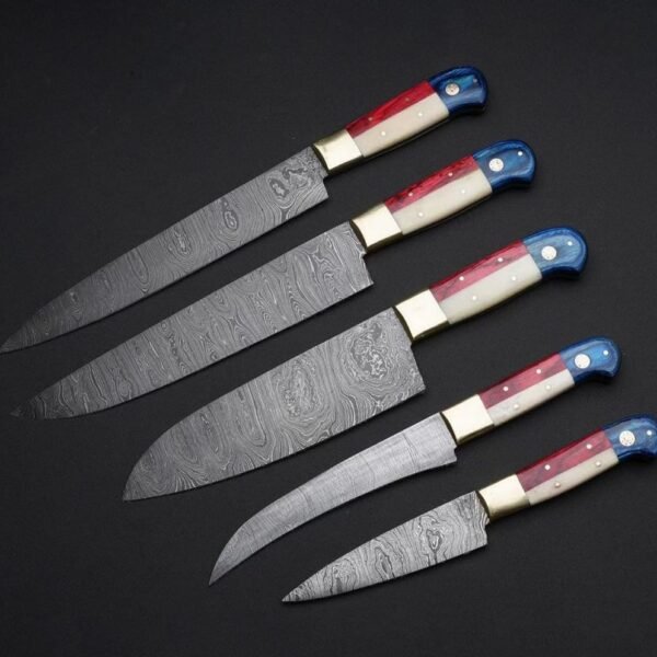 Damoxus Kitchen Knives Chef Knives with Beautiful Wood & Bone handle