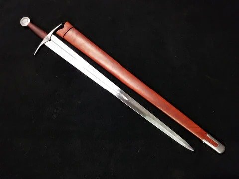 Damascus Steel Single handed Viking Combat Sword