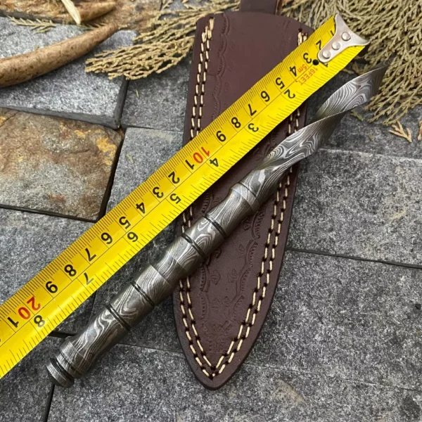 Damoxus Handforged Survival Boot Tri Dagger Knife