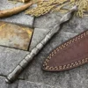 Damoxus Handforged Survival Boot Tri Dagger Knife