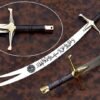 Damoxus Custom Handmade zulfiqar Sword of Ali