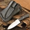 Fixed Blade Hunting Carry Knife Stainless Steel Blade