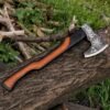 Carbon Steel Real Viking Battle Axe