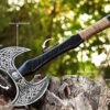 large double headed ax Stainless Steel Axe